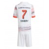 Bayern Munich Serge Gnabry #7 Borta Kläder Barn 2025-26 Kortärmad (+ Korta byxor)